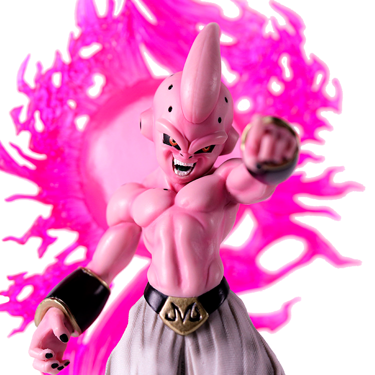 Figura Kid Majin Buu Dragon Ball Z Luminosa 24cm Nova Promo