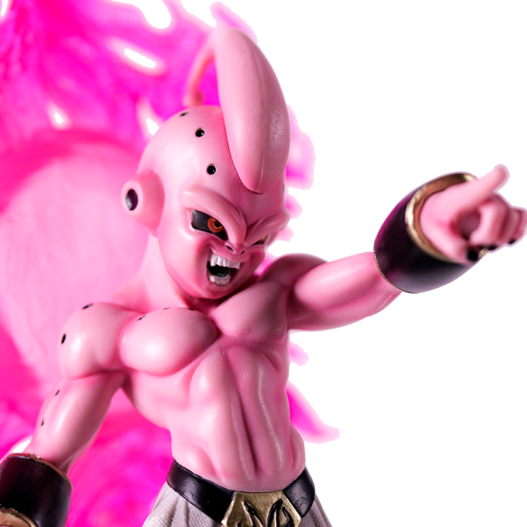 Figura Kid Majin Buu Dragon Ball Z Luminosa 24cm Nova Promo