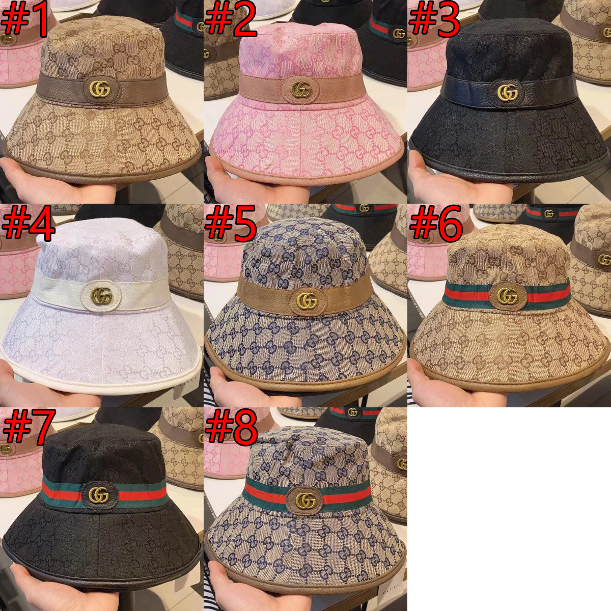 GG Woman Men Fashion Bucket Hat Baseball cap