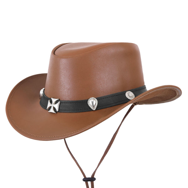 Wholesale FINGERINSPIRE 3 Styles Hat Band Brown Concho Hatband with Cattle  Star Bead Accessories Cowboy PU Leather & Hemp Rope 90-128cm Western Cowboy  Hat Straps for Panama Rancher Hats Fedora Hats Decoration 