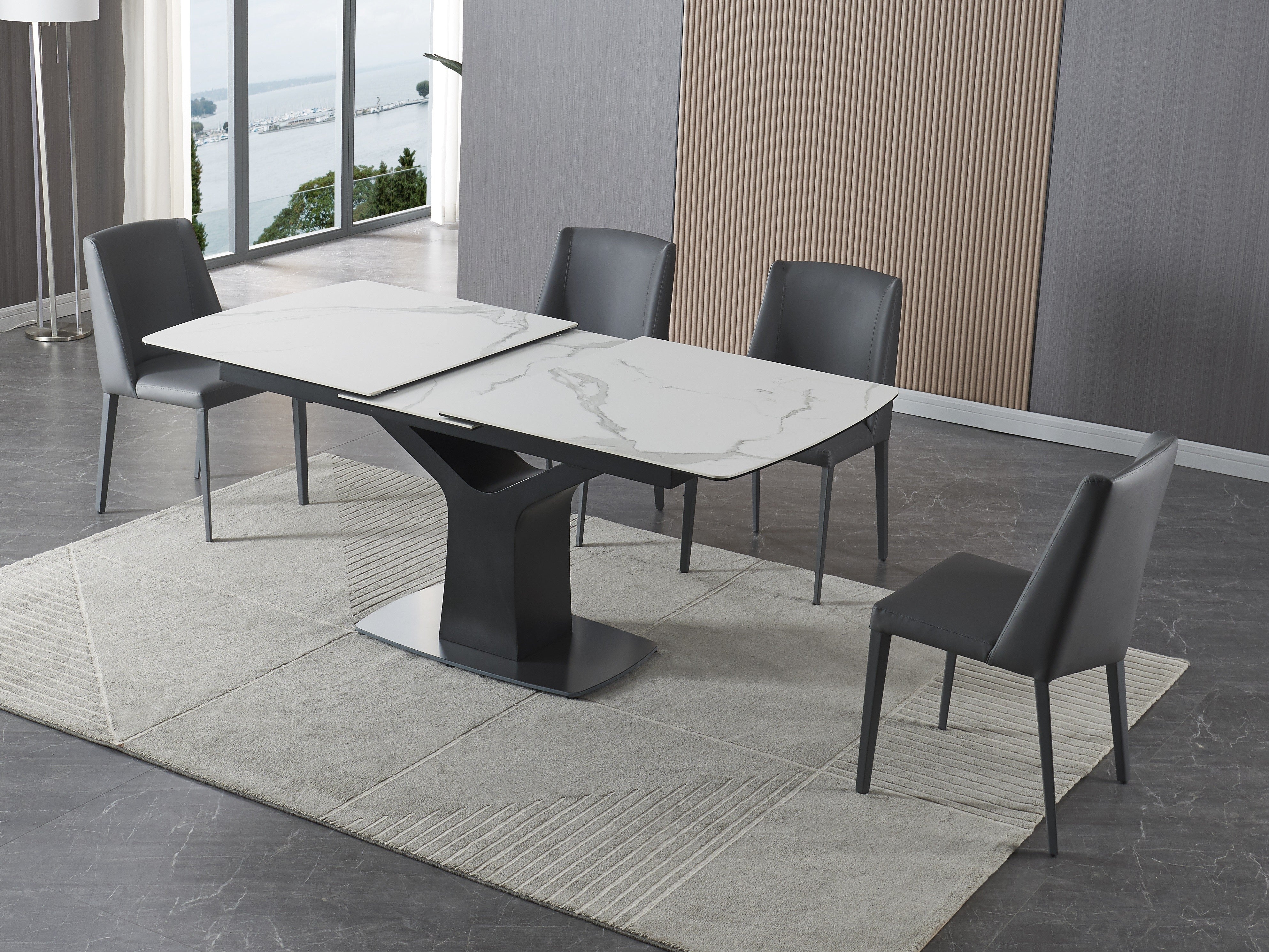 anywhere grey dining table