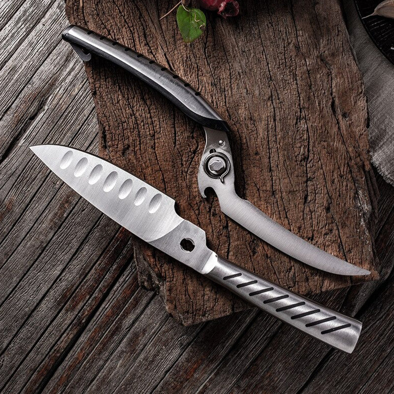 Knife Scissors Hybrid, Bone & Meat Shears