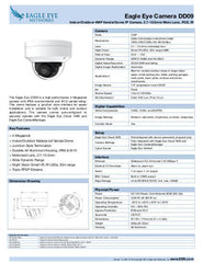 Bild vom Datasheet Camera DD09 von Eagle Eye Networks