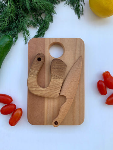 Butter Knife and Small Cutting Board Gift Set — SEEDs for Autism