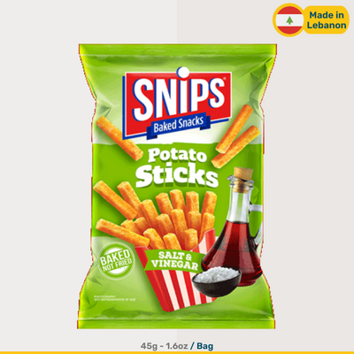 Delicious Snips Salt & Vinegar Baked Chips