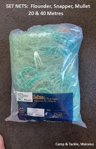 Mullet Set Net 20m NZ MADE – Camp and Tackle