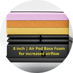 Blu Sleep Conforma Prime Mattress Air Pod Base Foam