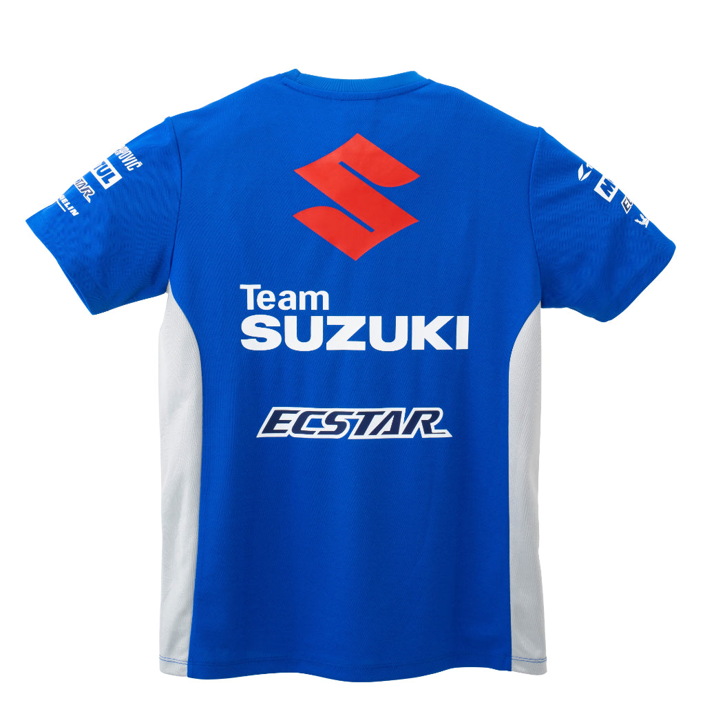 スズキ SUZUKI GSX レーシング オートバイ ポリエステル Tシャツ