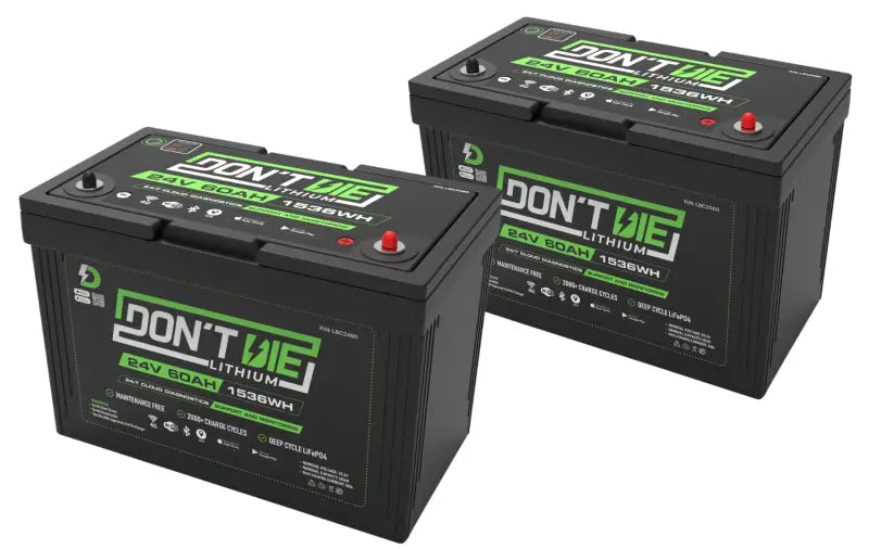 Experience Power with 24V 120AH Lithium Ion Battery - Advanced Connectivity