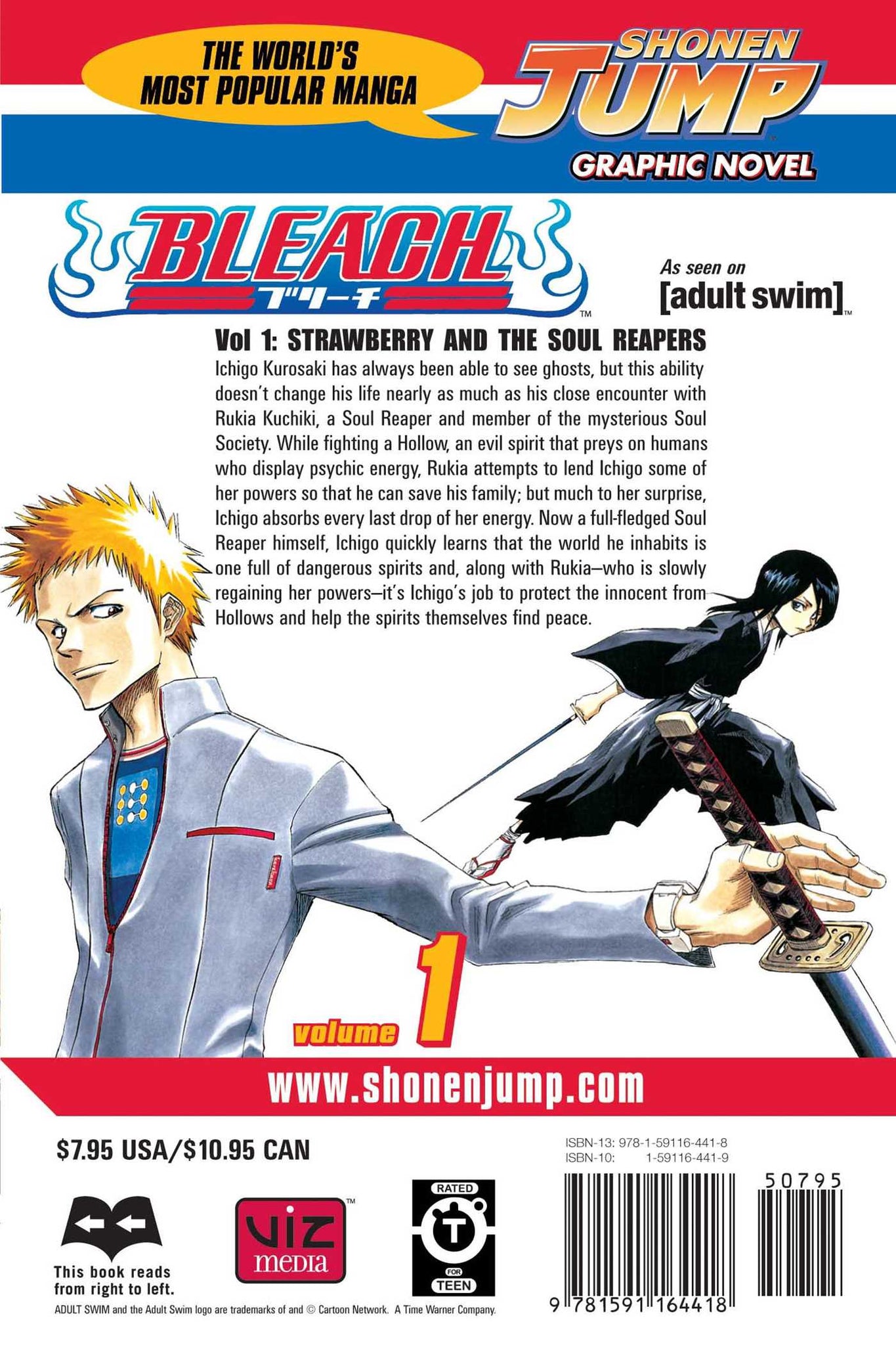 Bleach Volume 1 | Mangamanga UK Manga Shop – 