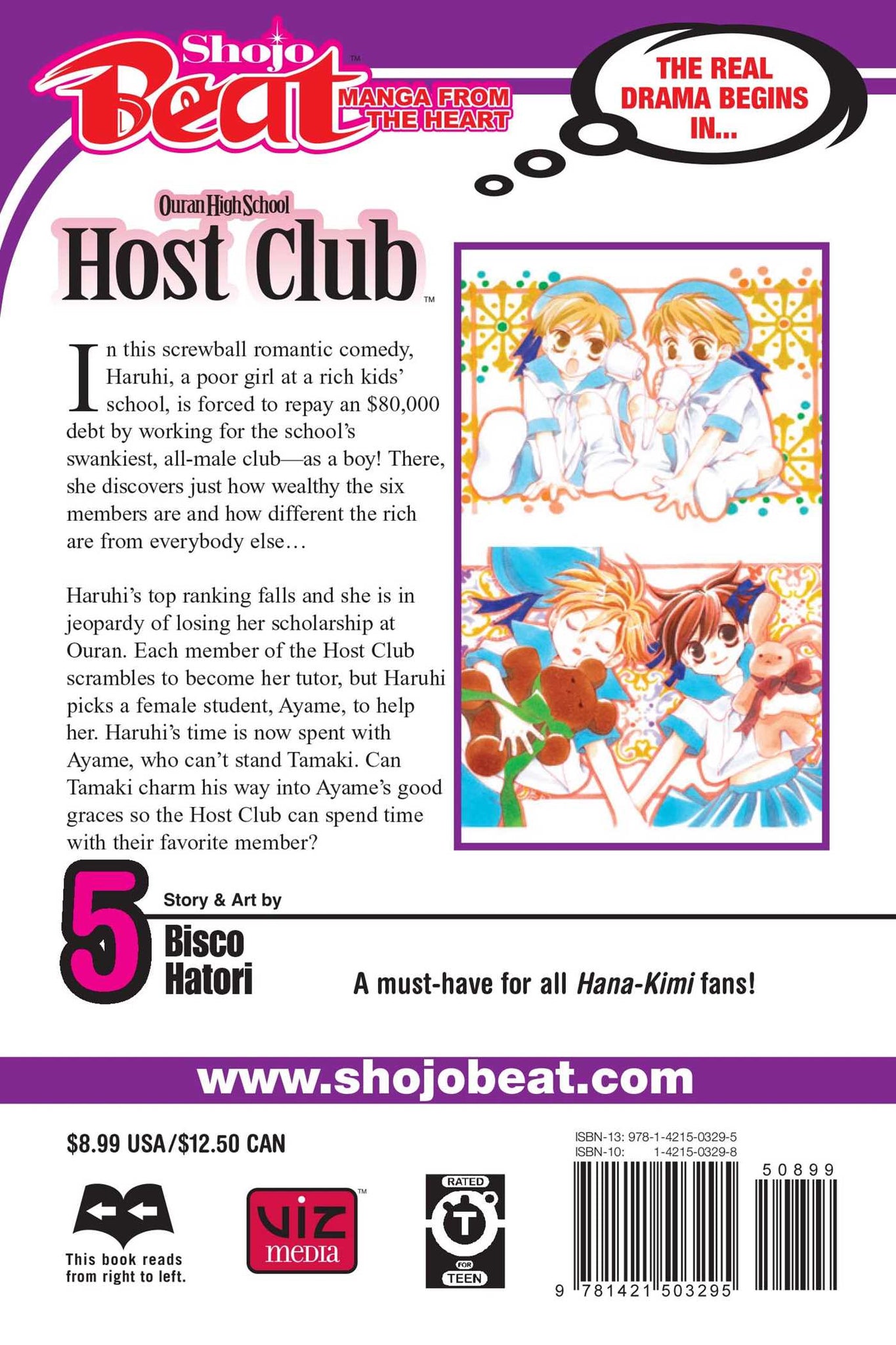 Ouran High School Host Club Volume 5 | Mangamanga UK Manga Shop –  