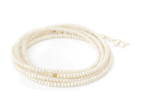 a pearl necklace in 34 inches
