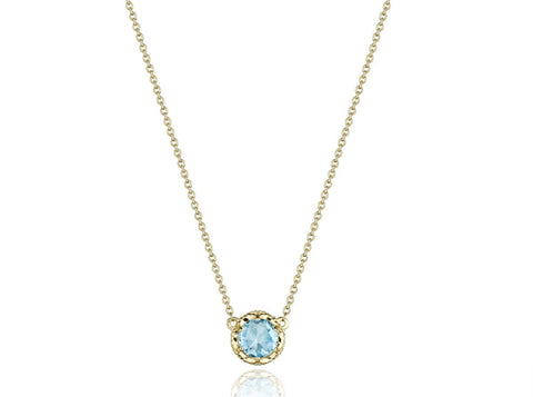 a blue topaz necklace from Tacori