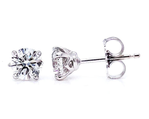 diamond stud earrings