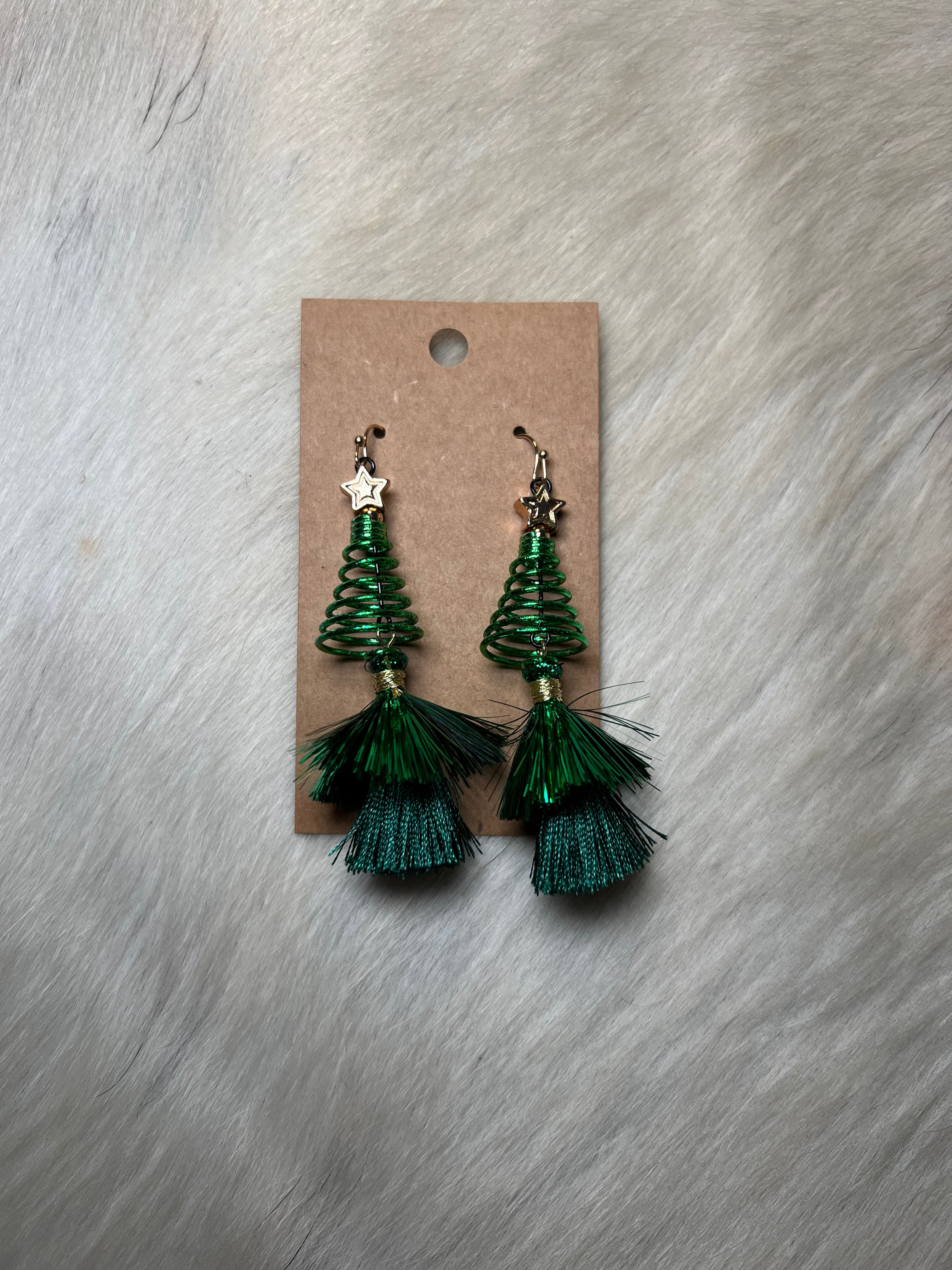 Spiral Tree Earring