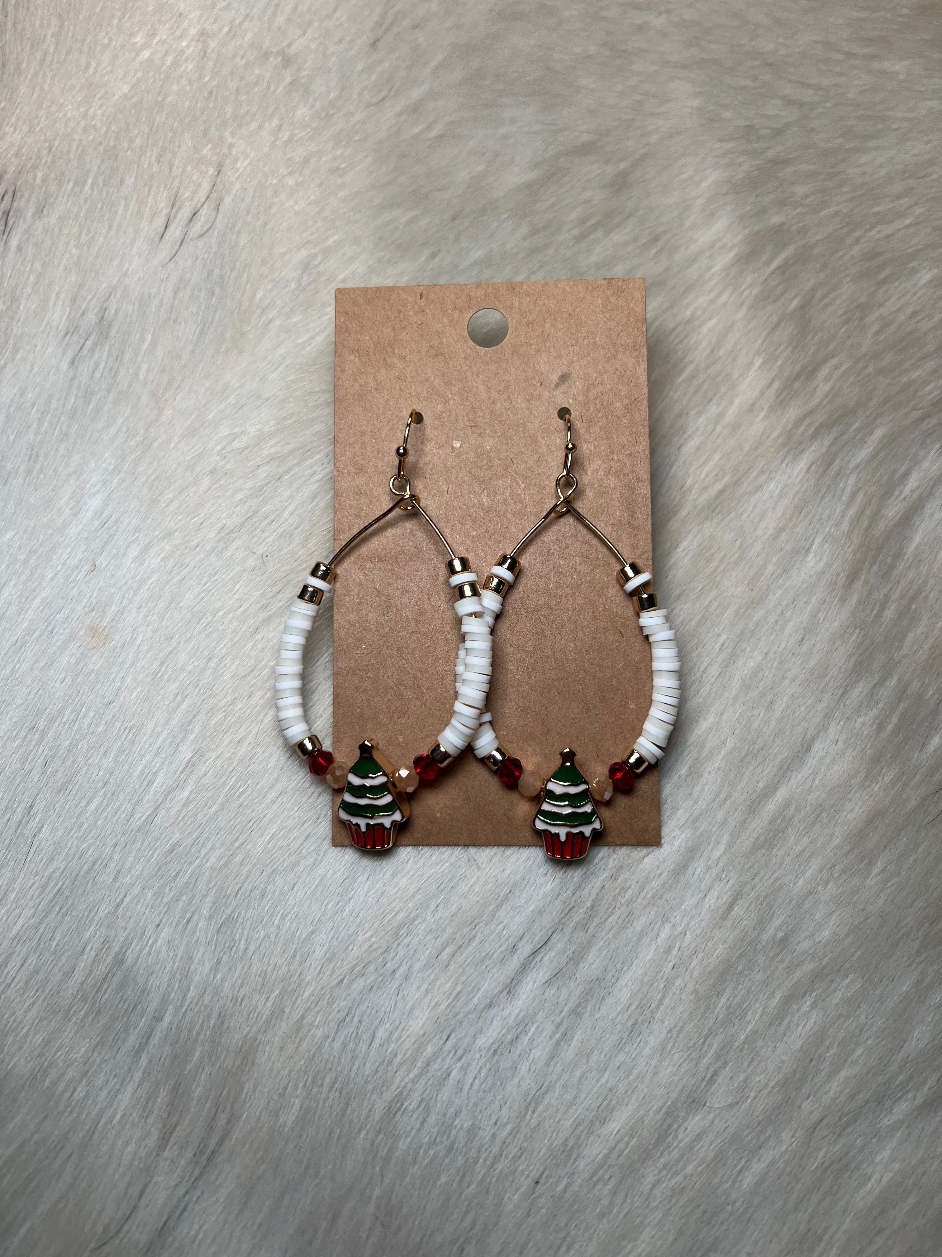Christmas Tree Dangle Earring