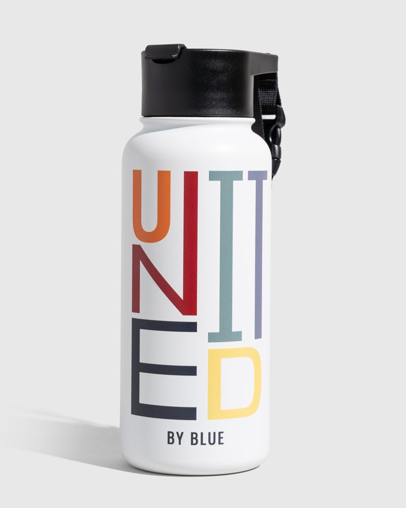 Billede af United by Blue termoflaske, White 950 ml