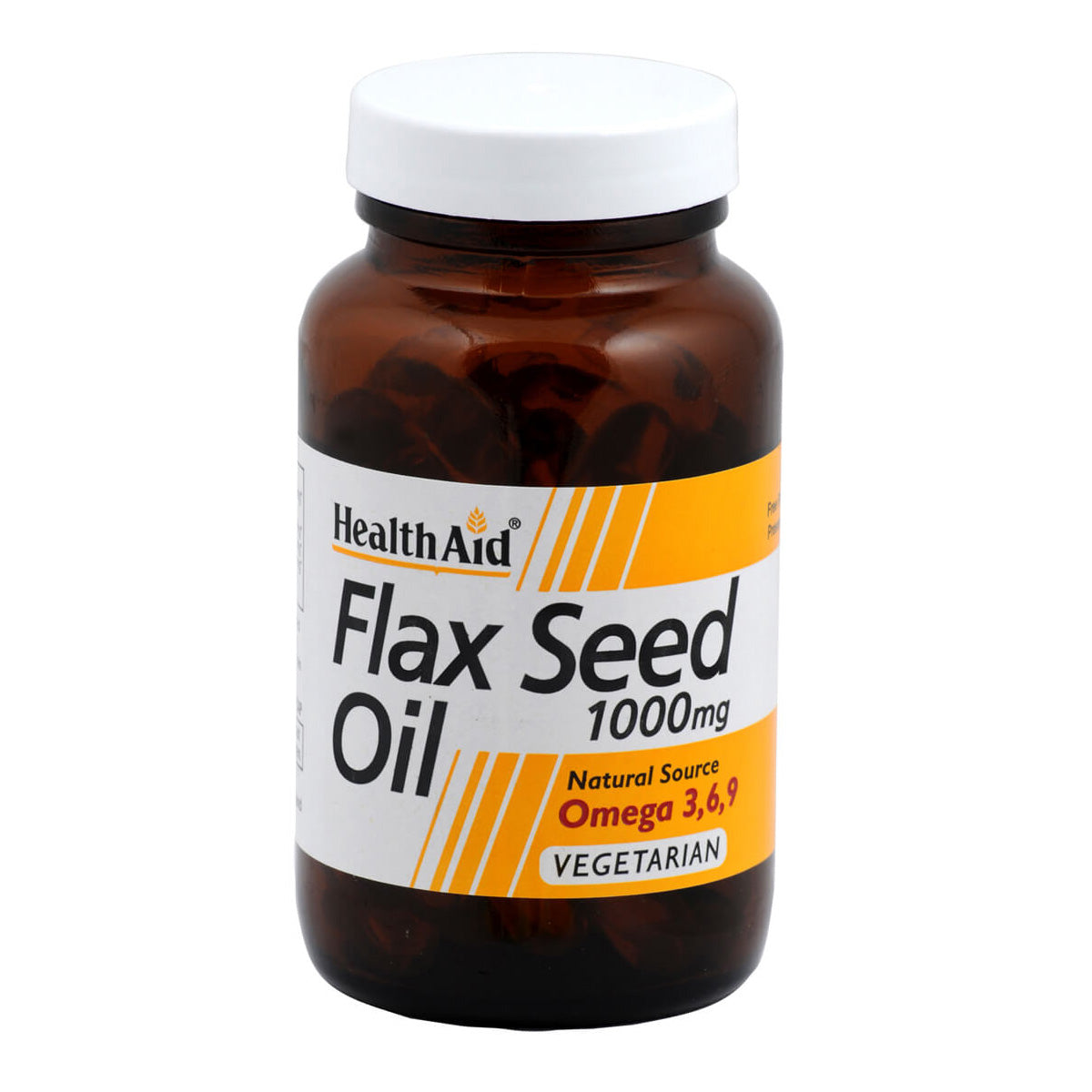 Flax Seed Oil 1000mg Capsules HealthAid