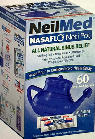 Neti Pot for Cold, Flu and Sinus Issues