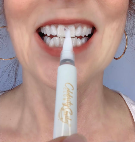 Teeth Whitening Gel Application