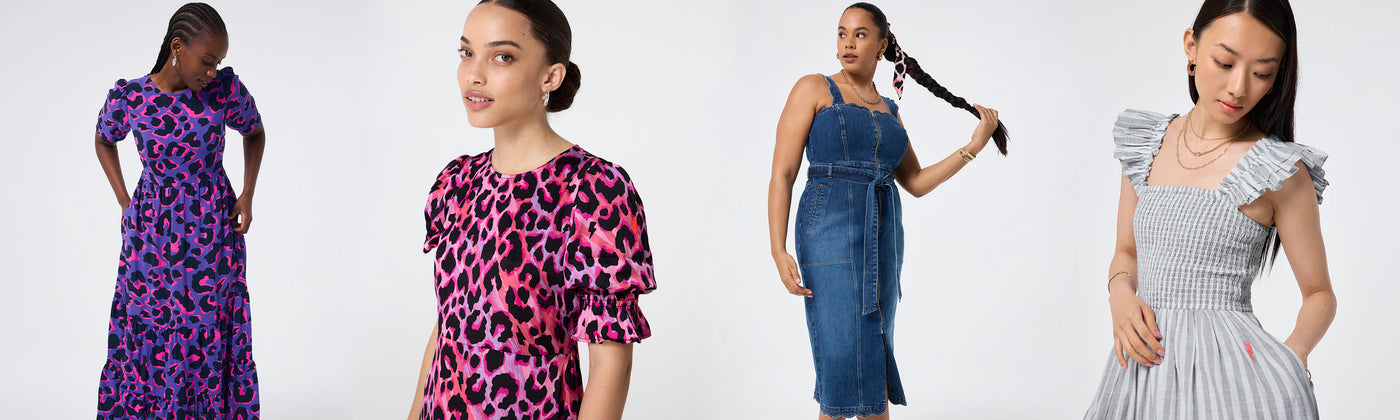Leopard Print Dresses | Palm & Star Print Dresses | Scamp & Dude