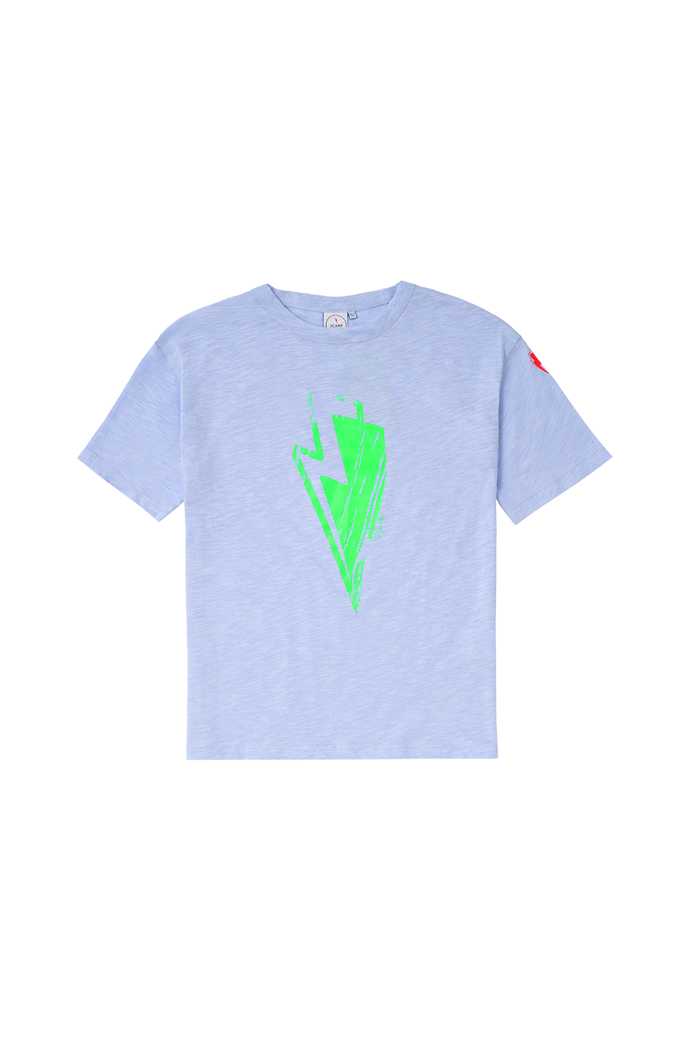 Kids Lilac with Neon Green Bolt T-Shirt