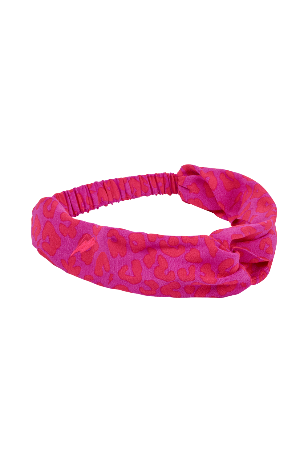 Magenta with Hot Pink Floral Leopard Headband