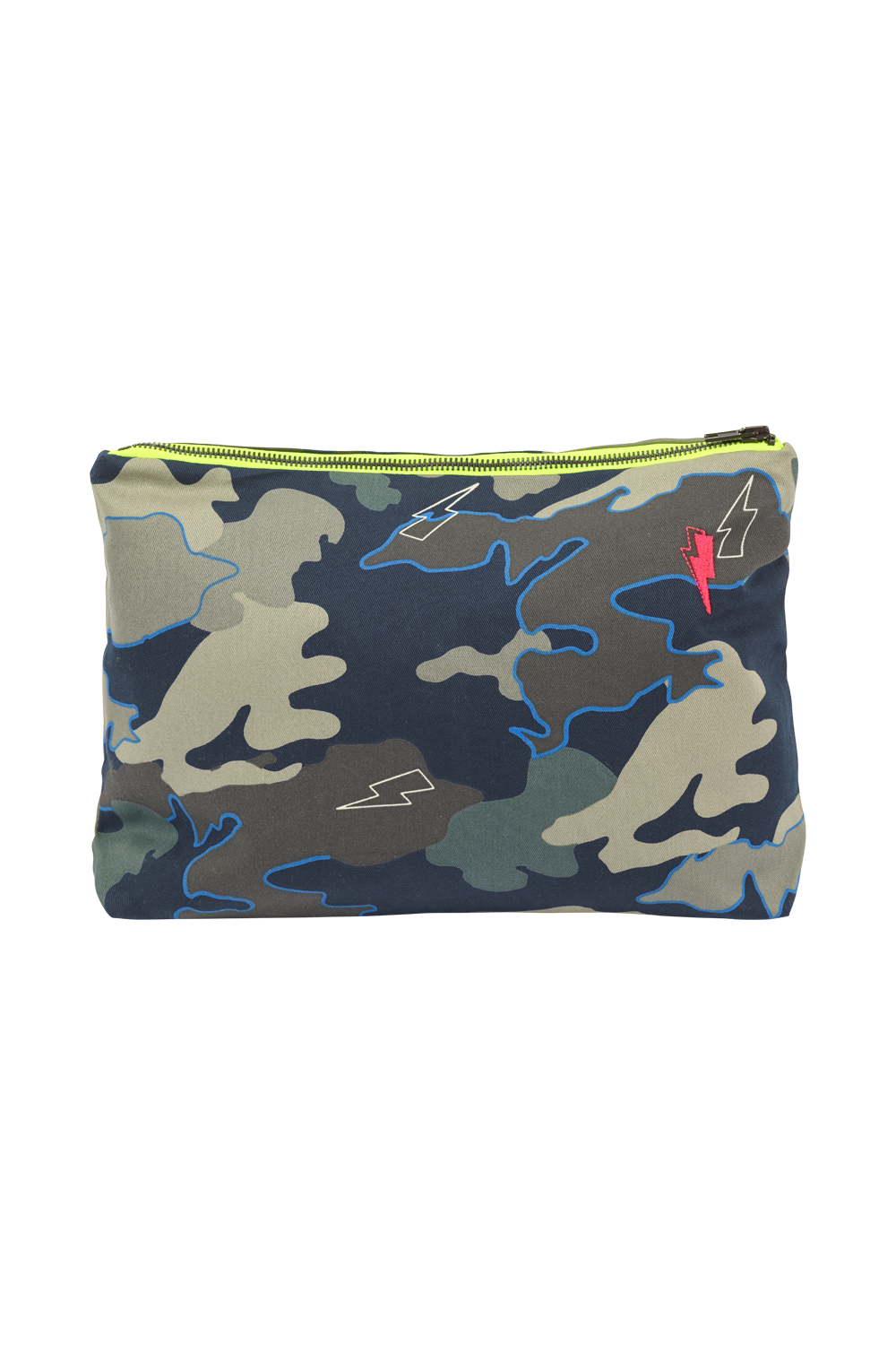 Navy Camo Print Swag Bag