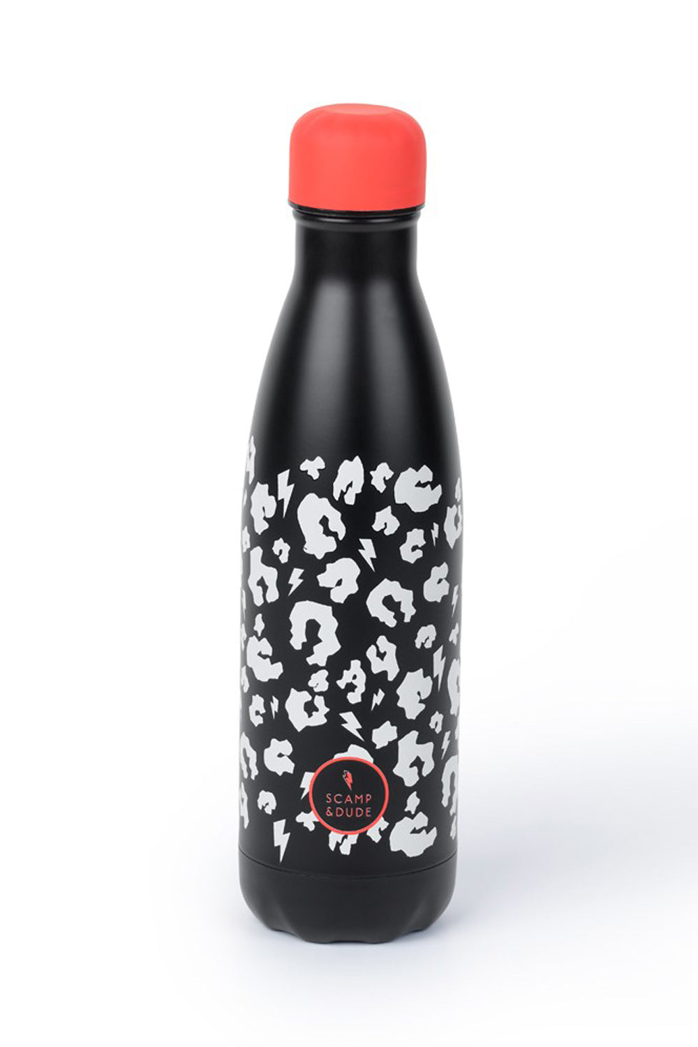 Young Lives vs Cancer Black Leopard Water Bottle