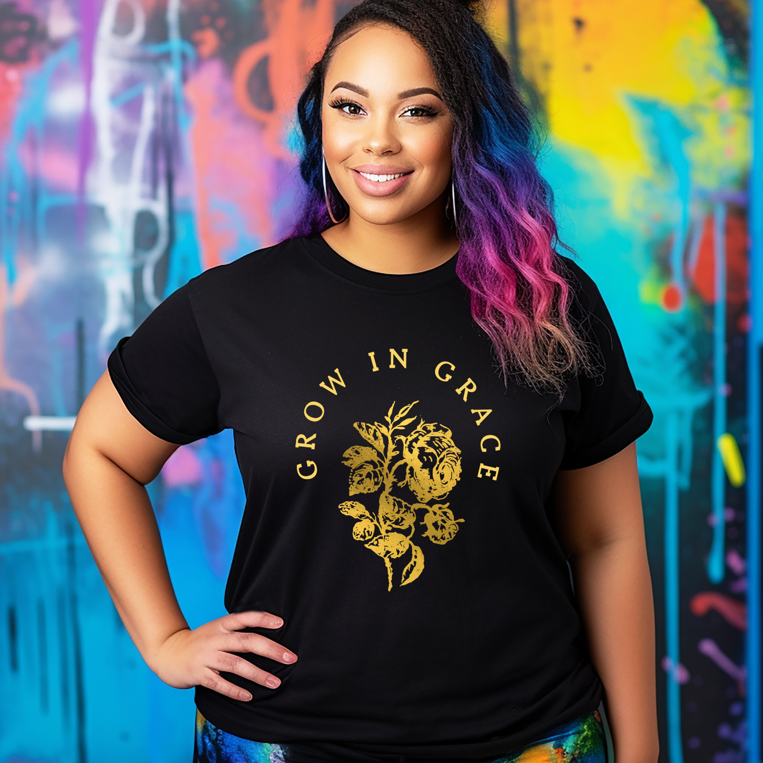 Grace Cotton, Relaxed Fit Tee
