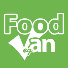 Food Vegan Truck Logo