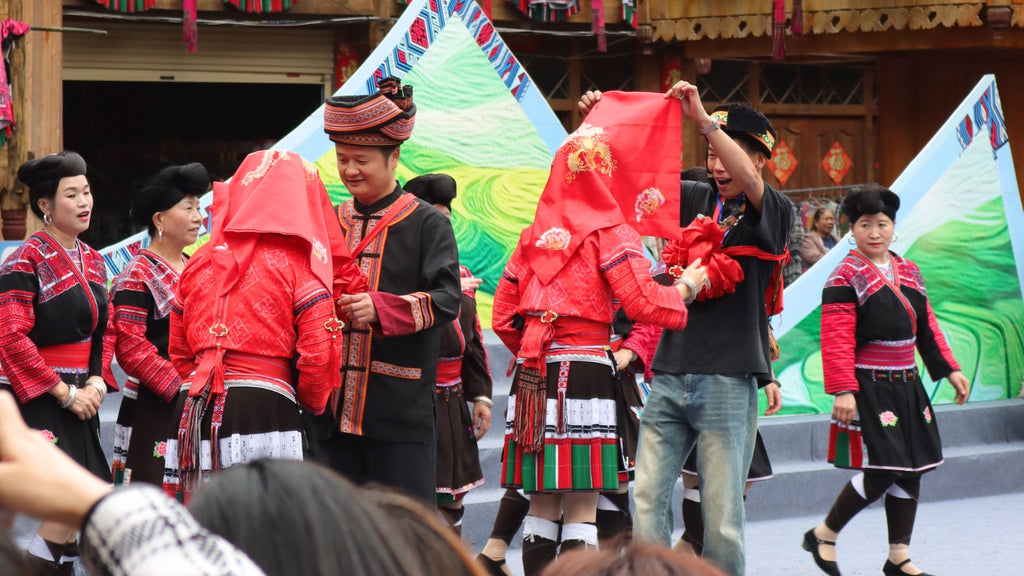 Red Yao Wedding Ceremony