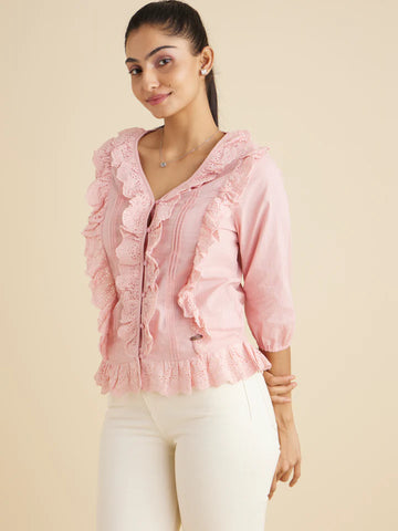 The Nodo Top Pink