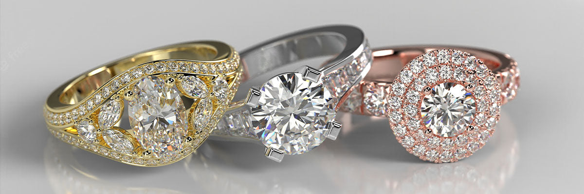 Choose Metal for your Diamond Engagement Ring