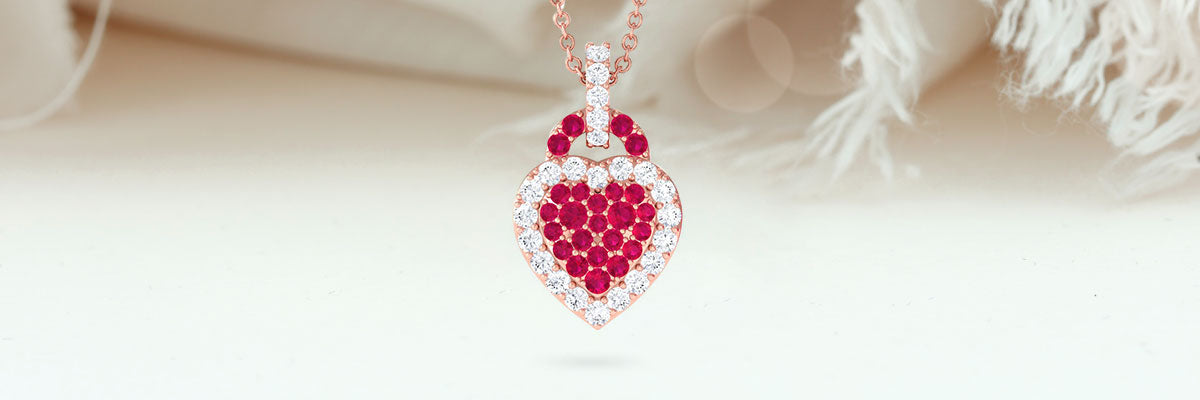 Designer Ruby Pendant