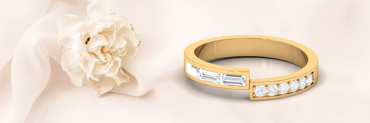 Forever Trendy Diamond Wedding Band