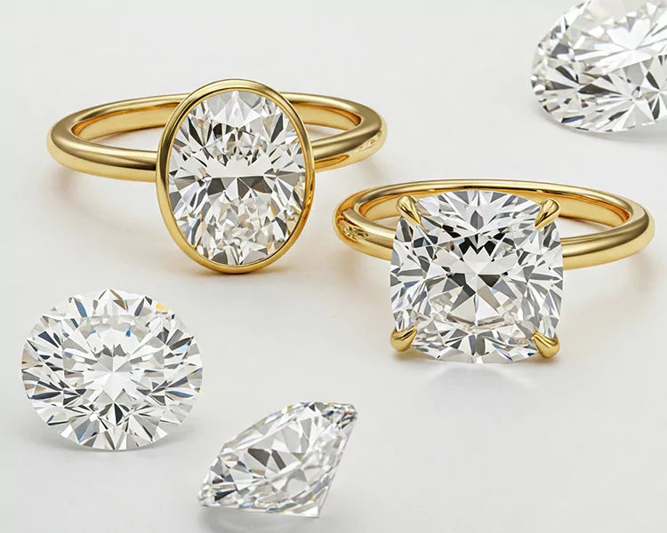 Indulge in the brilliance. These exquisite lab-grown diamond rings are the epitome of timeless elegance.