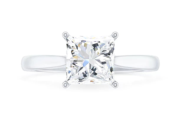Princess Cut Engagement Rings