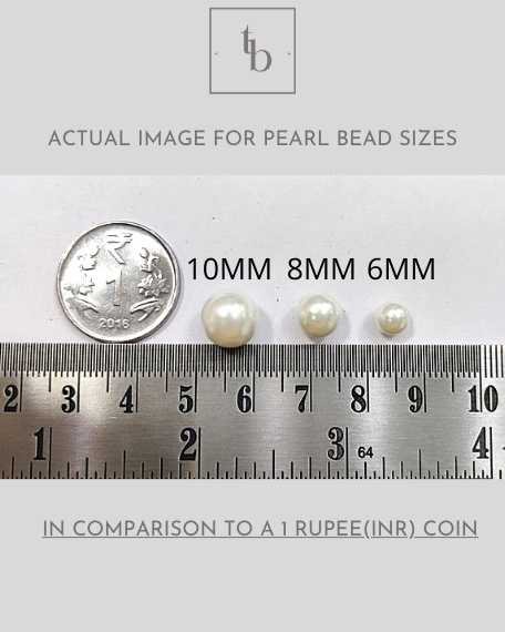 size of pearl beads