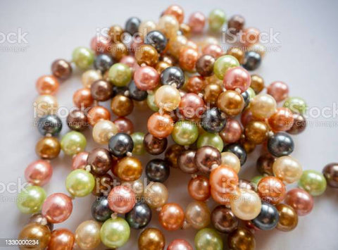 colored pearl jewelry