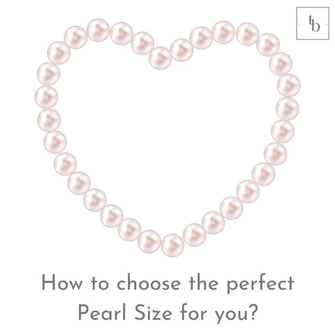 How to choose the perfect pearl size for you. Pearl jewelry size and styling tips