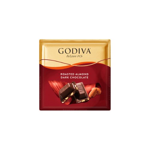 Dark Chocolate Roasted Almond Signature Tablet, 90g – GODIVA Australia