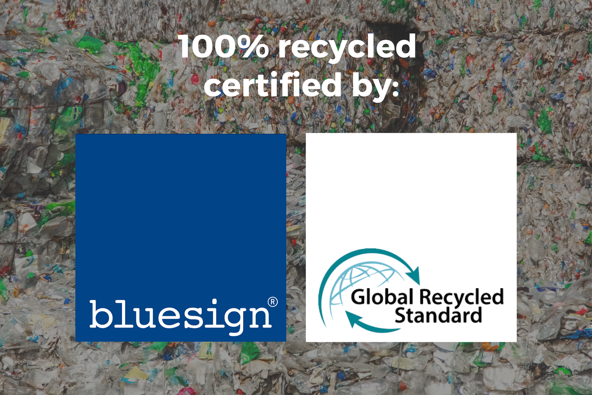 blue sign global recycle standard