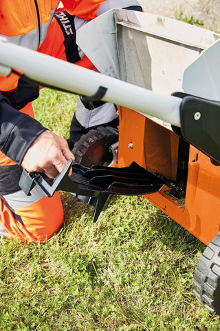 obturateur pour fonction mulching tondeuse à gazon stihl