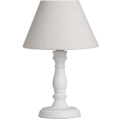 White table lamp