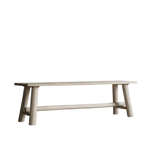 Albert Light Wooden Bench