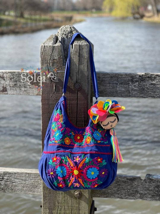 Mexican Painter Artist Frida Kahlo Stripe Handbag Purse Crossbody Small Bag  New - Walmart.com