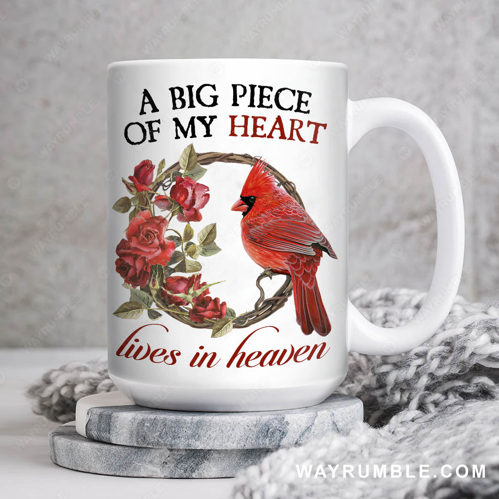 Cardinal Enamel Coffee Mug Campfire Mugs Home Decor Bird Lover