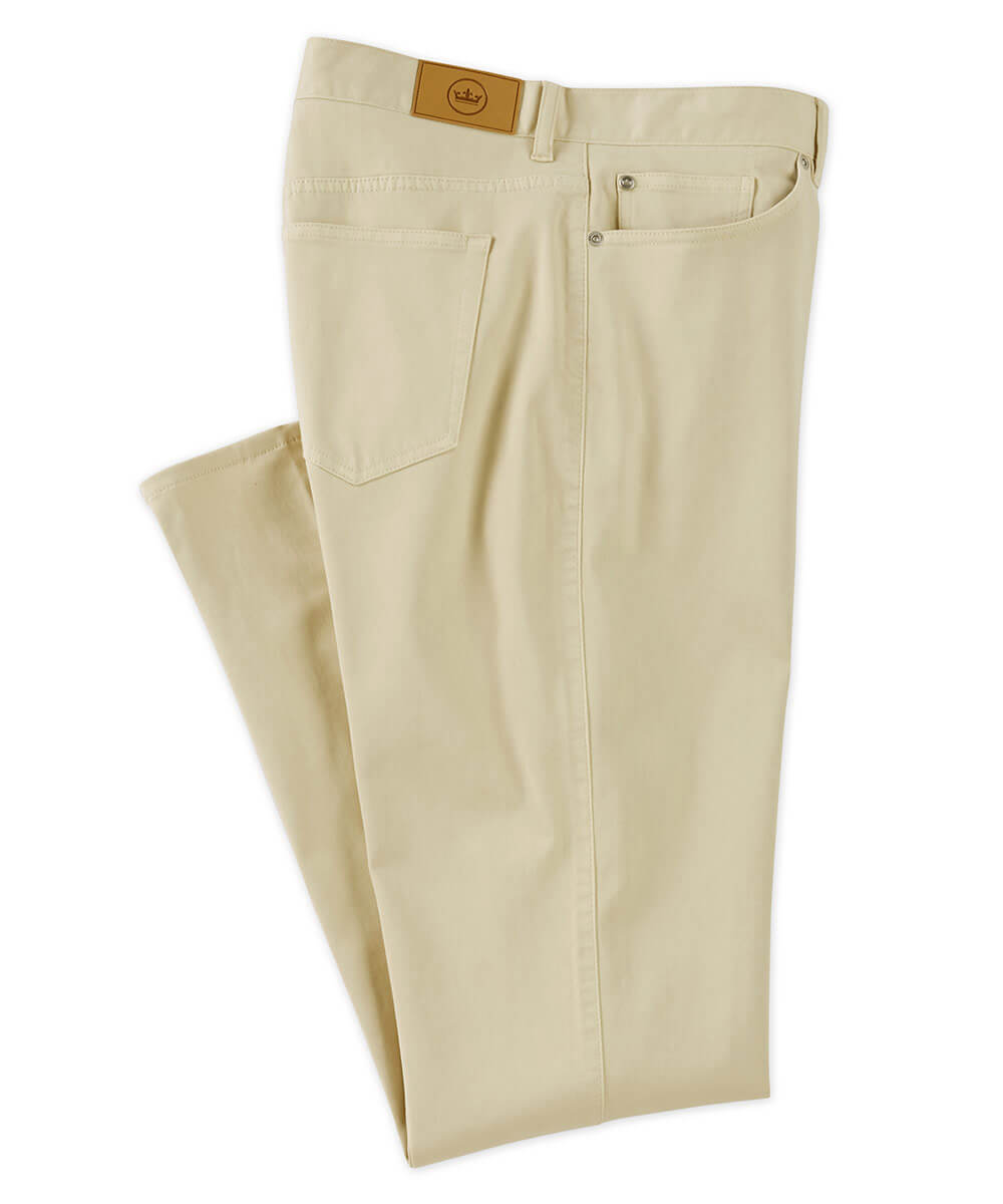 Westport 1989 Pleated Wrinkle-Free Twill Pants with Stretch