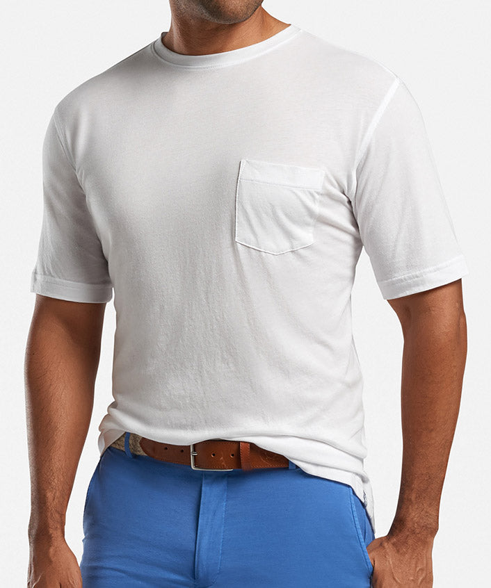 Peter Millar Short Sleeve Summer Soft Pocket Tee Shirt